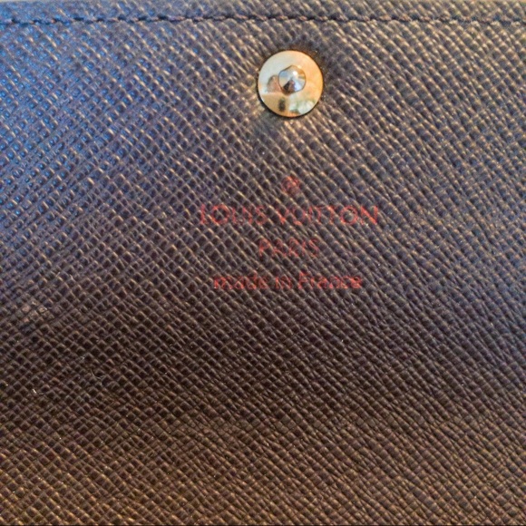 Louis Vuitton Sarah wallet damier ebene - Picture 7 of 8